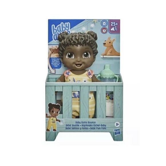 Baby Alive Baby Gotta Bounce Doll, Kangaroo - NEW IN BOX - Picture 2 of 5